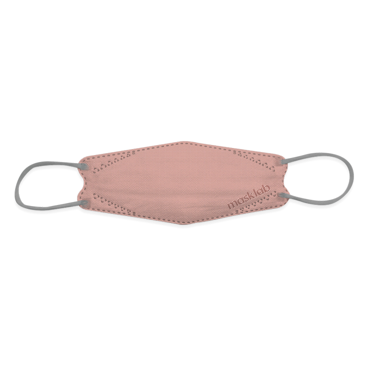 MINIMAL 2.0+ THE ROMANTIC (Coral Pink) Adult Korean-style Respirator 2.0 (10-pack)